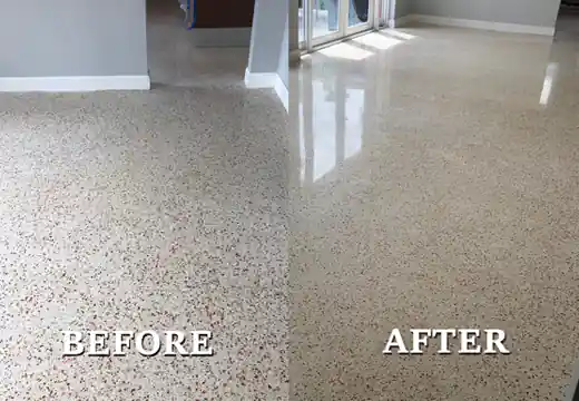 Terrazzo Floor Restore and Clean Palm Beach