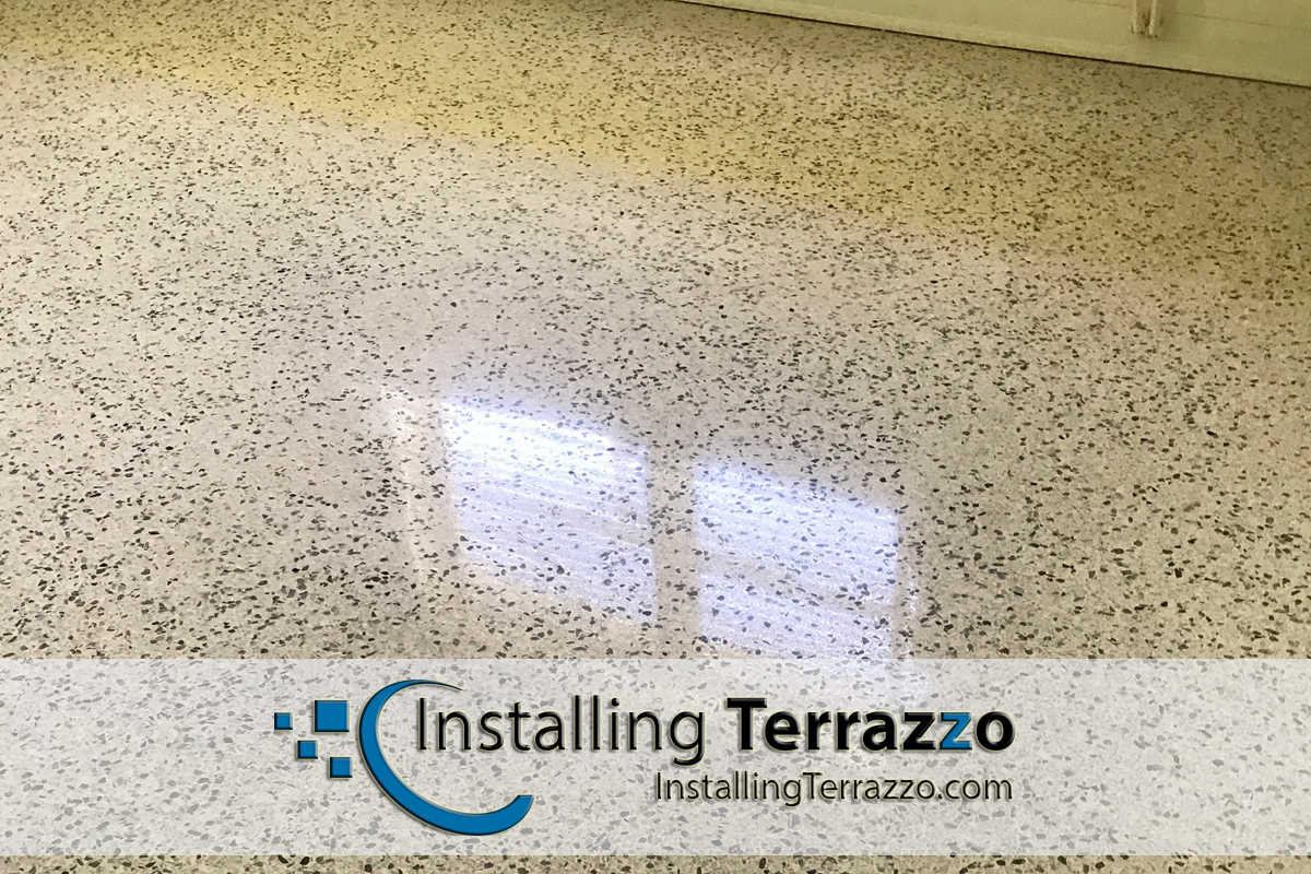 Professional Terrazzo Floor Tile Restoration Process in Palm Beach ...